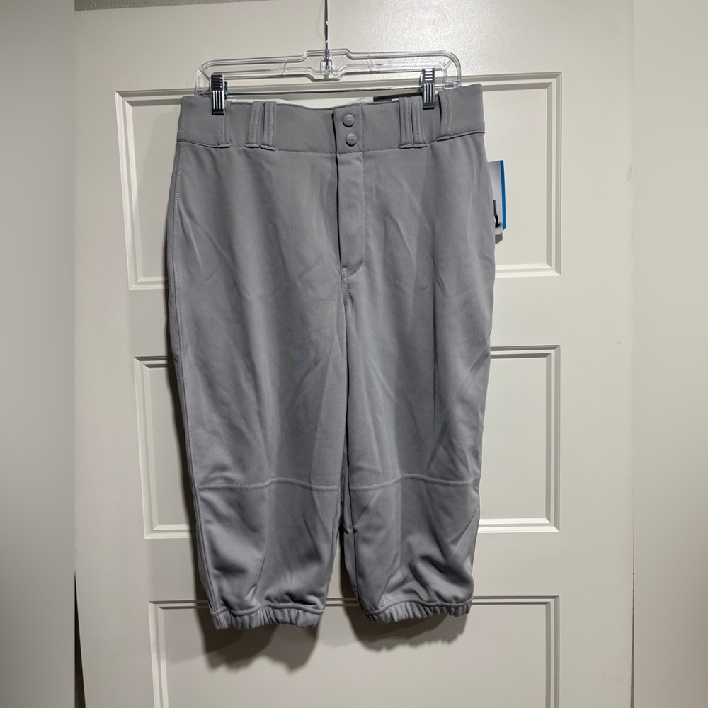 Champro Triple Crown Knicker Premium Baseball Pants Gray Size Adult Medium